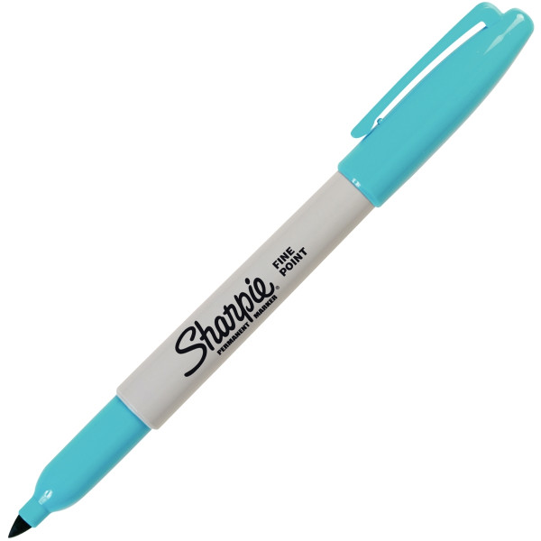Marqueur Sharpie pointe fine ogive bleu clair