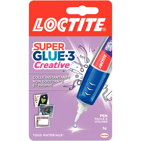 Tube de colle 3g glue Perfect Pen