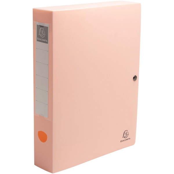 Boîte de classement SKANDI en polypropylène recyclé, dos 6 cm, coloris assortis