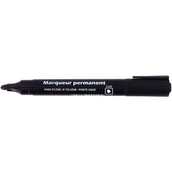 Marqueur permanent Like pointe ogive noir