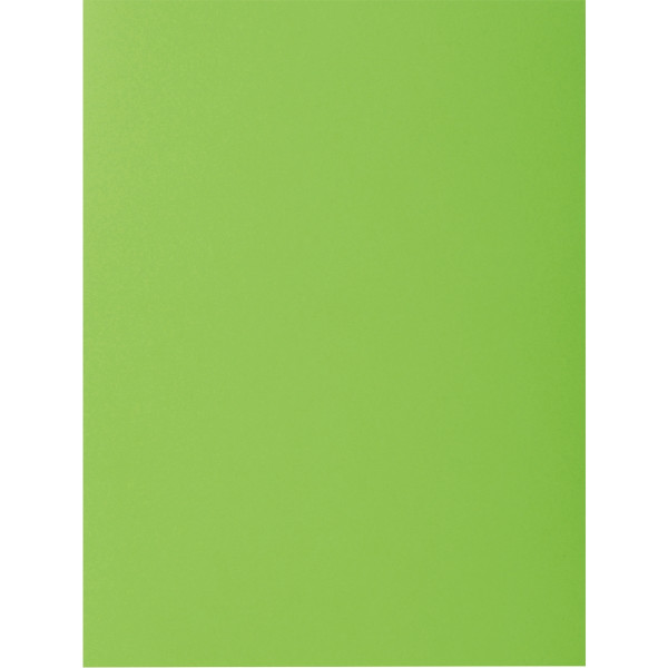 Paquet de 50 chemises 2 rabats ROCK"S 210g, format 24x32 cm, vert