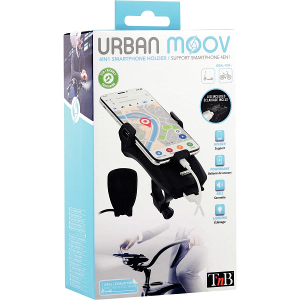 Support téléphone 4 en 1 pour vélo et trottinette