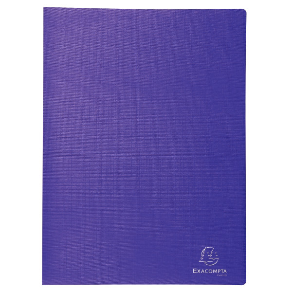 Protège-documents 80 vues en carte végétale TEKSTO, coloris assortis