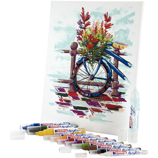 Boîte de 5 marqueurs peinture E-5100 basic