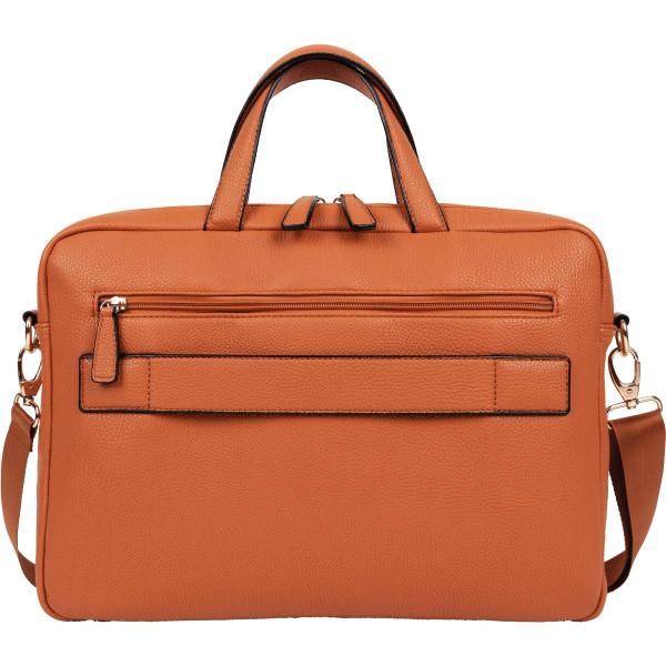 Sacoche lady ordinateur 15,6 pouces coloris camel