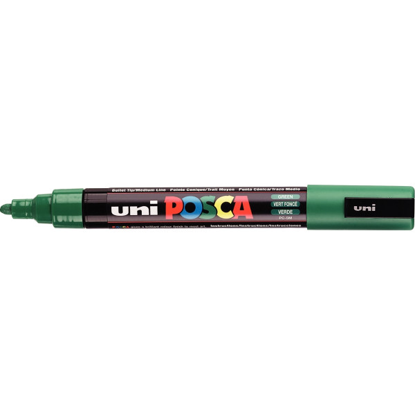 Marqueur Posca pointe moyenne ogive vert clair