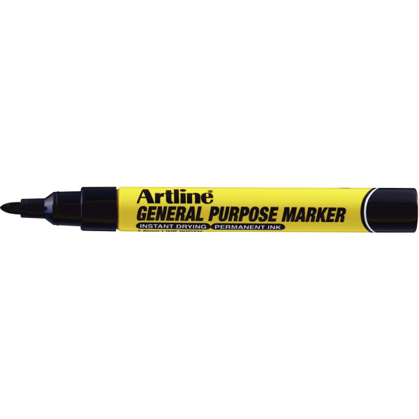 Blister de 2 marqueurs multi-usages noirs