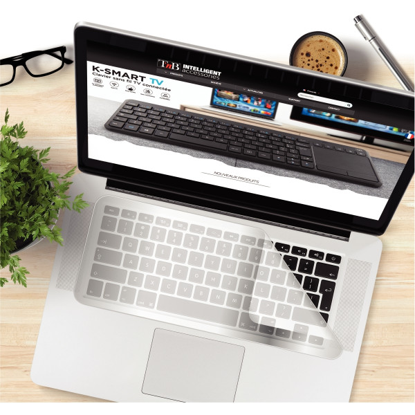 Protection pour clavier d'ordinateur en silicone TNB