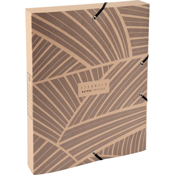 Boite de classement en carte naturelle ETERNECO, dos 4 cm