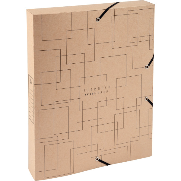 Boite de classement en carte naturelle ETERNECO, dos 4 cm