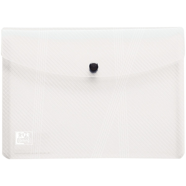 Paquet de 5 enveloppes à pression en polypropylène HAWAÏ pour format A5, incolore