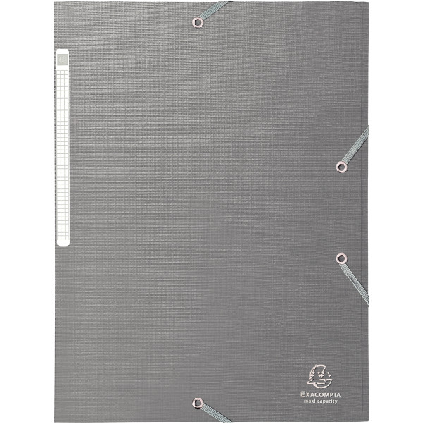 Chemise 3 rabats à élastiques en carte végétale TEKSTO, coloris assortis