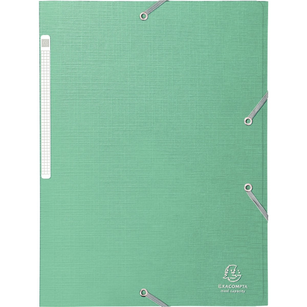 Chemise 3 rabats à élastiques en carte végétale TEKSTO, coloris assortis