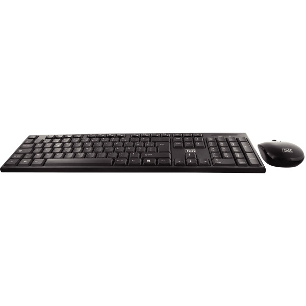 Pack clavier et souris sans fil T'NB Classy couleur noir
