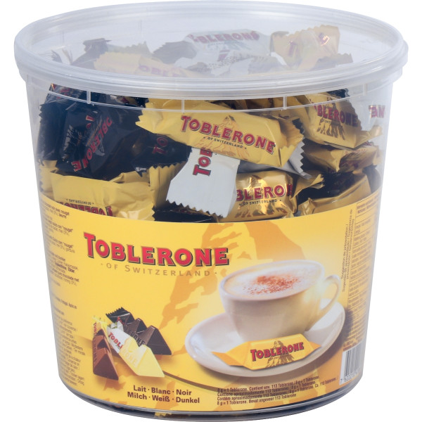 Boite chocolats assortis TOBLERONE 904g