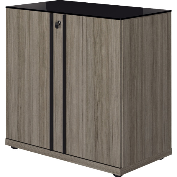 Rangement bas 2 portes E-Motion chêne vintage