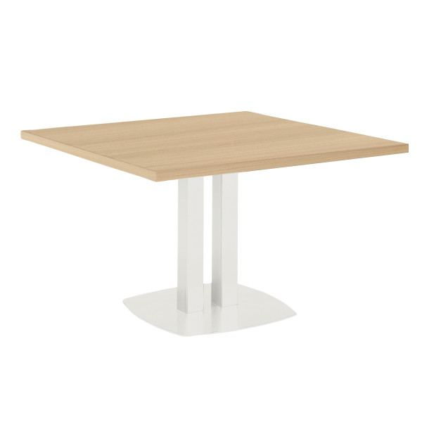 Table carrée E-Motion chêne structuré