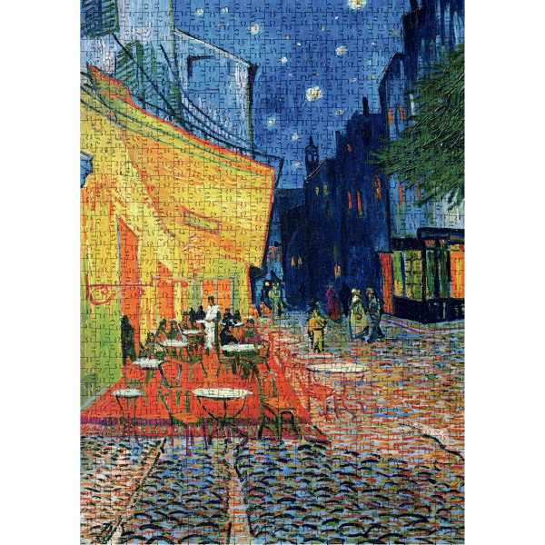 Puzzle 1000 pièces, VAN GOGH Le café le soir
