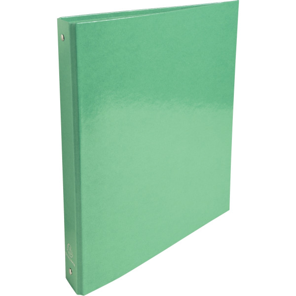 Classeur 4 anneaux en carte pelliculée IDERAMA, format A4, dos 4 cm, vert