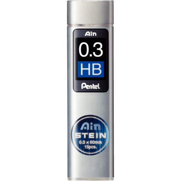 Étui de 15 mines Ain Stein 0,3mm HB