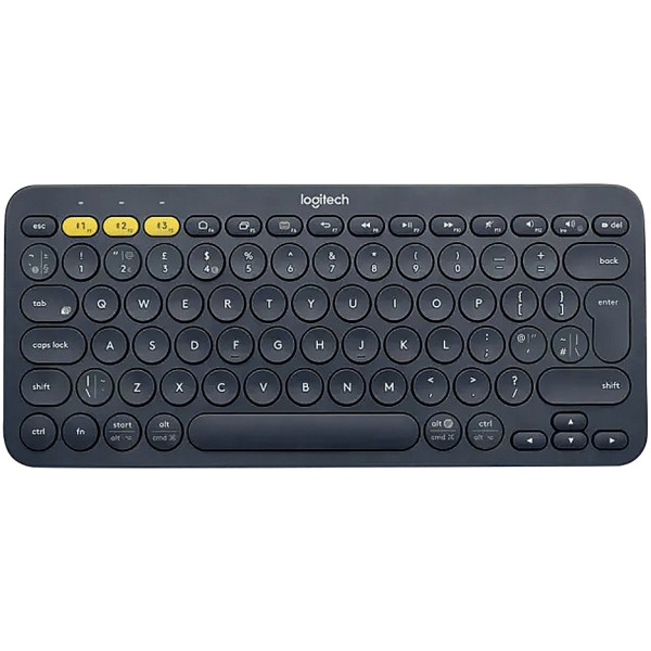 Clavier Bluetooth sans fil Logitech K380 couleur graphite
