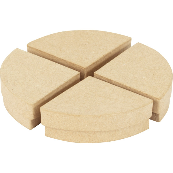 Lot de 4 boites quart de cercle