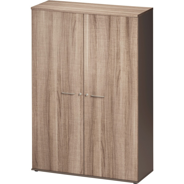 Armoire 2 portes L120cm Jazz+ chêne gris
