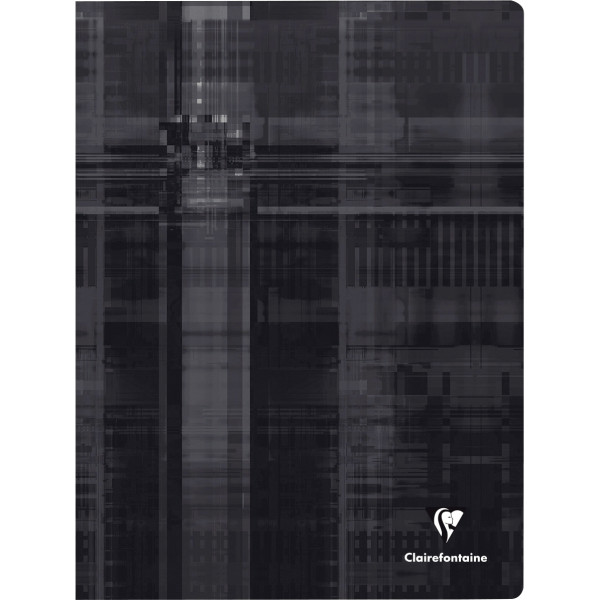 Piqûre 144 pages CLAIREFONTAINE, format 24x32 cm, seyès, papier 90g