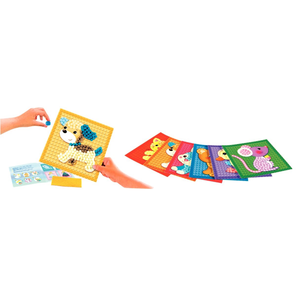 Lot de 30 cartes à décorer PLAYMAIS Mosaïc