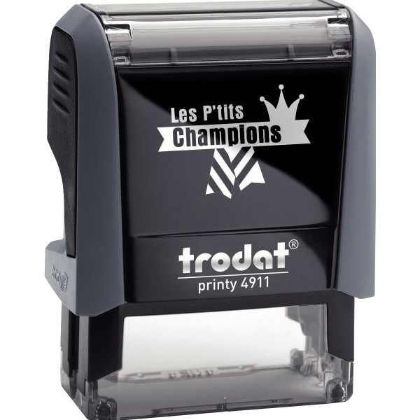 Tampon Les P'tits Champions, formule "Champion d'écriture"