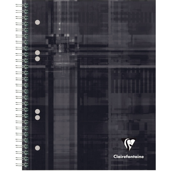 Reliure intégrale BIND'O BLOCK 180 pages perforées, format A5+, quadrillé 5x5