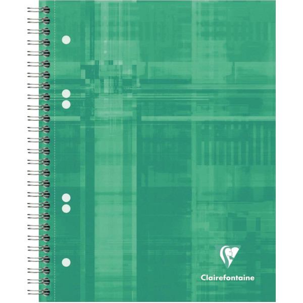 Reliure intégrale BIND'O BLOCK 180 pages perforées, format A5+, quadrillé 5x5