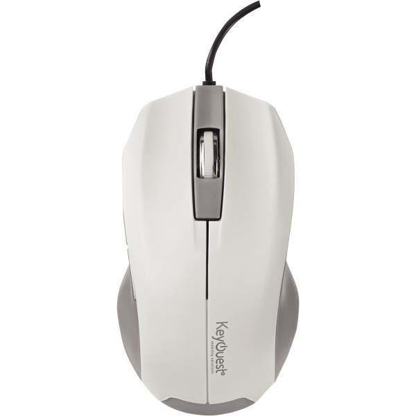 Souris filaire optique KeyOuest Expert couleur blanc