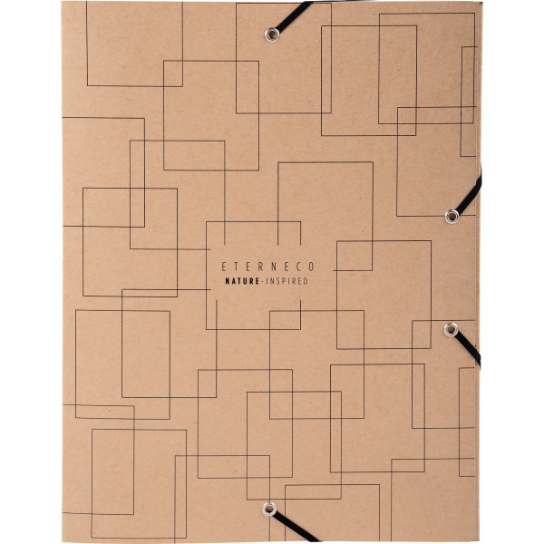 Boite de classement en carte naturelle ETERNECO, dos 4 cm