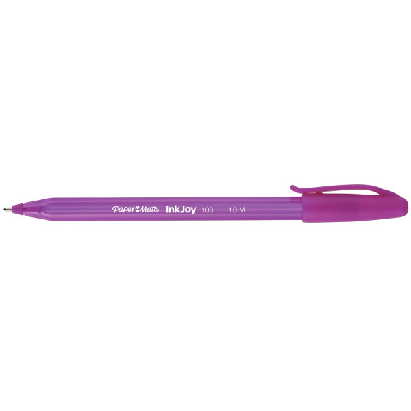 Blister de 8 stylos Inkjoy 100 pointe moyenne fun assortis