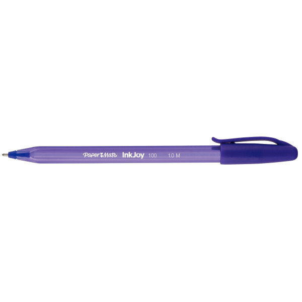 Blister de 8 stylos Inkjoy 100 pointe moyenne fun assortis