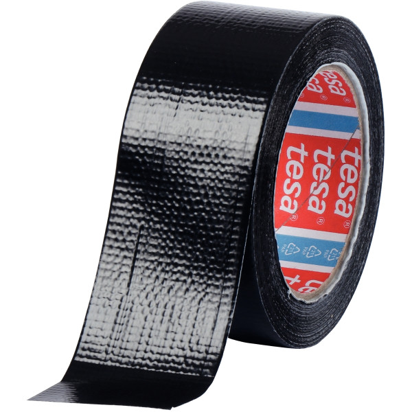 Rouleaux adhésif plastifié multi-usage havane 50mmx25m noir
