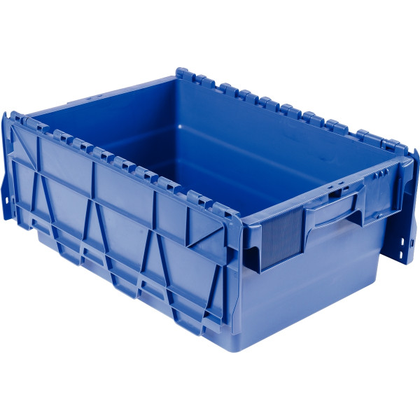 Bac navette en polypropylène 44L bleu