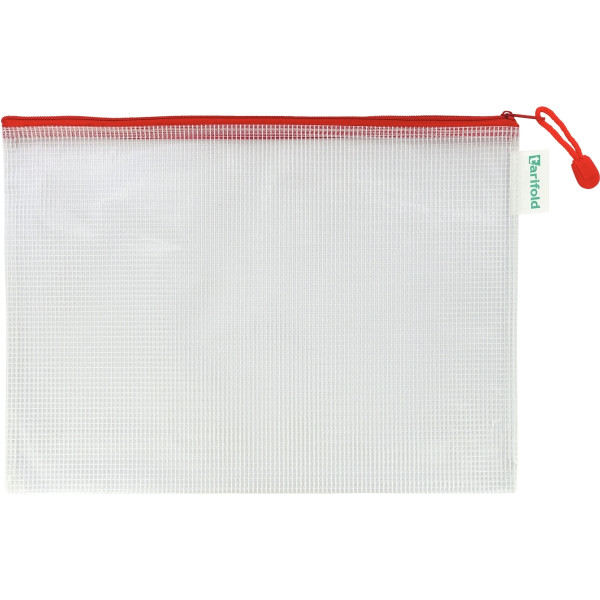 Pochette fourre-tout 330x240mm rouge