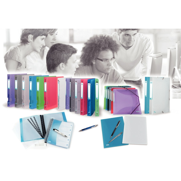 Boite de classement en polypropylène HAWAÏ dos 4 cm, incolore