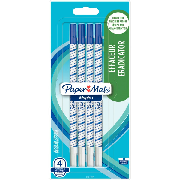 Blister de 4 effaceurs Magic Plus