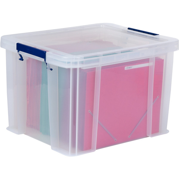 Boite de rangement 36L transparente