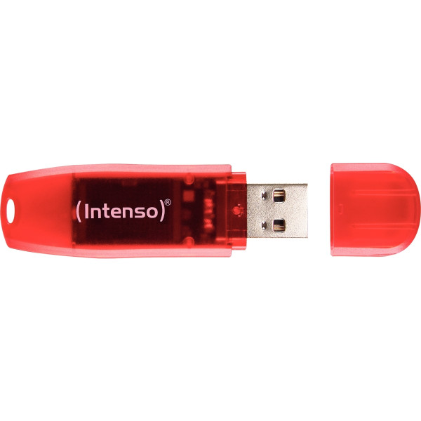 Clé USB 2,0 Intenso Rainbow 128 Go
