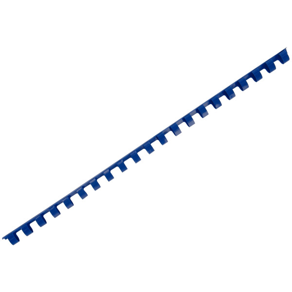 Boîte de 100 reliures plastiques couleur Ø 10mm bleu