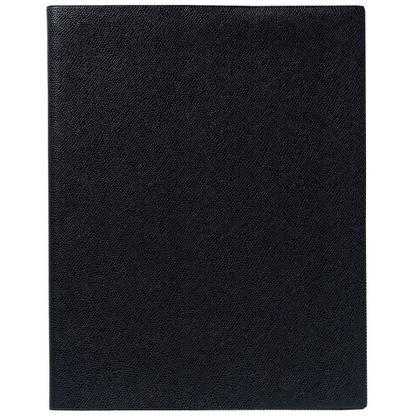 Agenda semainier spirale 21x27cm noir
