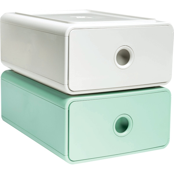 Module 1 tiroir TINYBOX AUTENTIK blanc