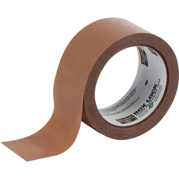 Rouleau adhésif en papier marron 48 mm x 22.8 m