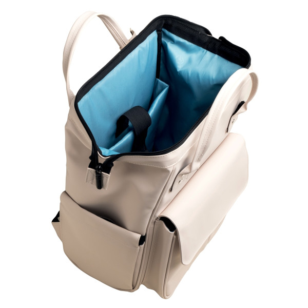 Sac à dos pour ordinateur portable EXACTIVE PU beige