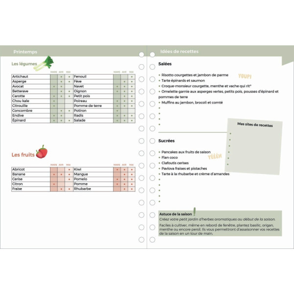 Agenda  21S Perpétuel Eterny Graphique
