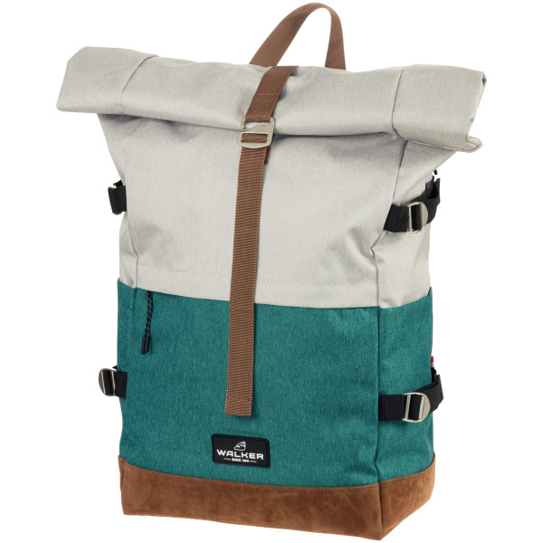 Sac a dos roll up coloris Cotton émeraude